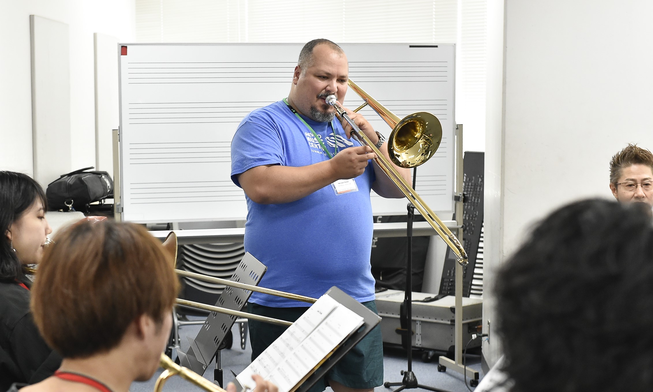 経験豊富な教育者としても名高いトロンボーン奏者、マイケル・ディーズが語るSeiko Summer Jazz Camp